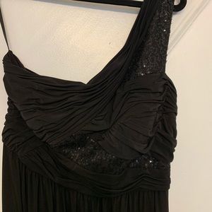 Max & Cleo cocktail dress- one shoulder sz10